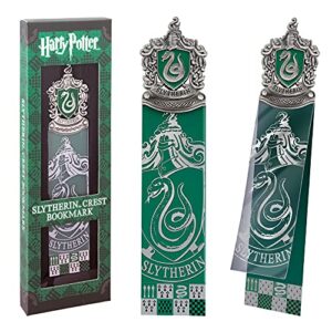 the noble collection harry potter slytherin crest bookmark