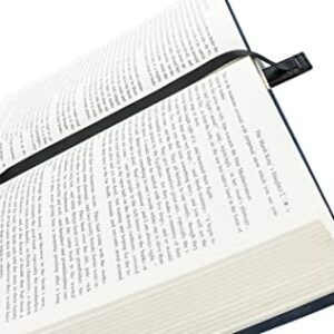 Superior Essentials Genuine Leather Magnetic Attachable Ribbon Bookmark-Great for Bibles-Magnetic Hold Clips into Book and Does not Need to be Moved