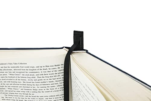 Superior Essentials Genuine Leather Magnetic Attachable Ribbon Bookmark-Great for Bibles-Magnetic Hold Clips into Book and Does not Need to be Moved