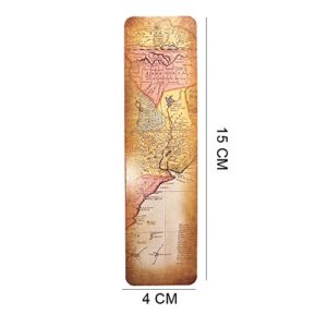 Vintage Style Bookmarks for Women Men Teens, 30PCS (The Secret of Map)