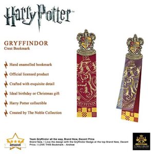 The Noble Collection Harry Potter Gryffindor Crest Bookmark