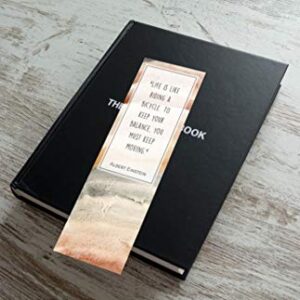 Abstract Bookmarks with Inspirational Quotes - Pack of 48