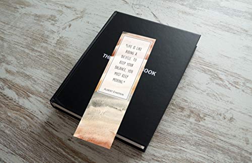 Abstract Bookmarks with Inspirational Quotes - Pack of 48