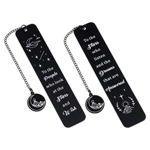 inspirational bookmark gift for women men merchandise book mark for fans book lovers reader birthday christmas gift for female male friends bookaholic gifts for daughter from mom 1 pcs double-sided