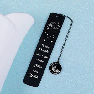 Inspirational Bookmark Gift for Women Men Merchandise Book Mark for Fans Book Lovers Reader Birthday Christmas Gift for Female Male Friends Bookaholic Gifts for Daughter from Mom 1 PCS Double-Sided