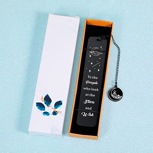 Inspirational Bookmark Gift for Women Men Merchandise Book Mark for Fans Book Lovers Reader Birthday Christmas Gift for Female Male Friends Bookaholic Gifts for Daughter from Mom 1 PCS Double-Sided