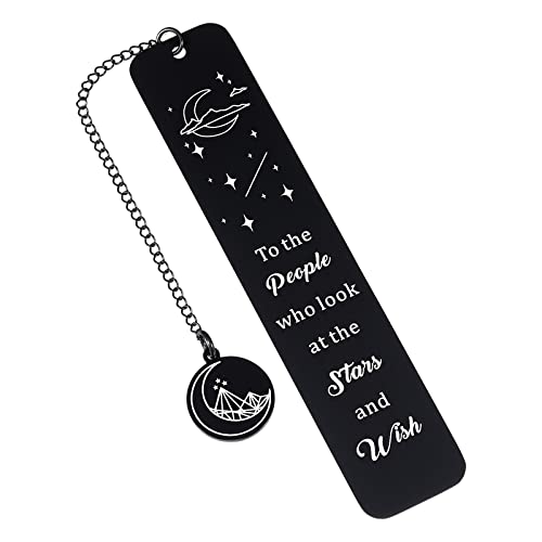 Inspirational Bookmark Gift for Women Men Merchandise Book Mark for Fans Book Lovers Reader Birthday Christmas Gift for Female Male Friends Bookaholic Gifts for Daughter from Mom 1 PCS Double-Sided