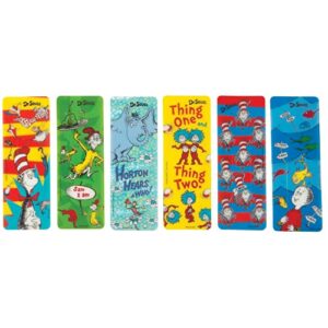 raymond geddes 70416 dr. seuss dr. seuss assorted tab bookmarks for kids (pack of 48)