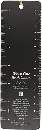 When One Book Closes Beaded Bookmark