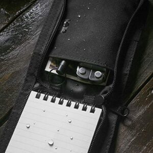 Rite in the Rain Weatherproof CORDURA Fabric Notebook Cover, 3" x 5", Black Cover (No. C935B), 6 x 4.25 x 0.625