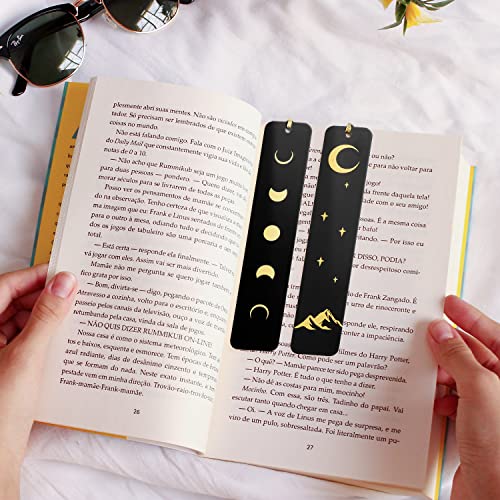 Bookmark, Homemars Book Markers Metal, Book Marks 2 Pieces, Graduation Gifts, Teacher Appreciation Gifts, Retirement Gifts for Women, Mother's Day Gifts, Christmas, Valentines Day, Birthday, School