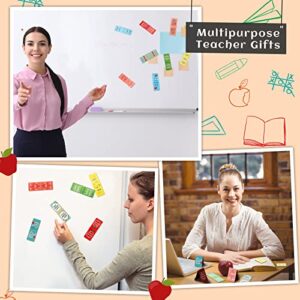 Teacher Magnetic Bookmarks Teachers Appreciation Gifts in Bulk Thank You Gifts Magnet Bookmarks Magnet Page Markers Special Teacher Gifts for Women (24 Pcs)