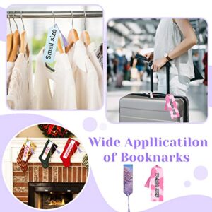 73Pcs Acrylic Bookmarks Blanks, Sublimation Acrylic Book Markers 3 Shape with Colorful Tassels, DIY Crafts Projects Sublimation Accessories for Women Teacher Kids Book Lovers (Style 1)
