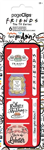 Friends Magnetic Page Clips (6-Pack) Stationery