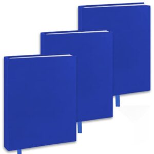 Blue Book Covers 3 Pack, 6"x9" Stretchable Book Sox Suitable for Most Hardcover Books, Up to 8.5”X9.5” Durable and Washable, Reusable Protective Cover for Textbooks