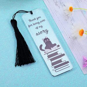 Cat Lover Book Markers for Daughter Women Inspirational Birthday Gifts for Students Teachers Son School Home Office Supplies Cat Lover Girl Boy Friends Gift Christmas Gifts for Daughter Granddaughter