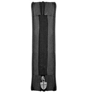 G.T. Luscombe Company, Inc. Armor of God Bible Cover & Book Cover | Oxford Cloth with Handle & Cross Emblem Zipper-Pull | 4 Pen Loops Inside Cover | Outside Pocket | Black Extra Large 10 x 7.25 x 2"