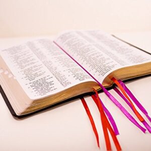Bookmark for Bible or any Book Multi-Color 8-Page Ribbon Marker