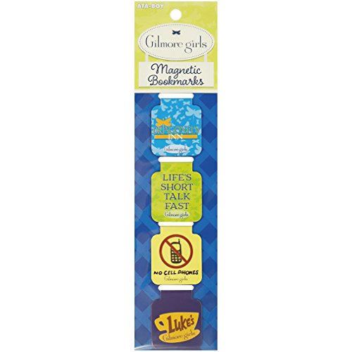 Ata-Boy Gilmore Girls Bookmark, Gilmore Girls TV Show Magnetic Bookmarks (4 Set) Gilmore Girls Gifts & Merchandise…