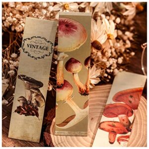 Vintage Natural Style Forest Story Series Bookmarks (Mushrooms)