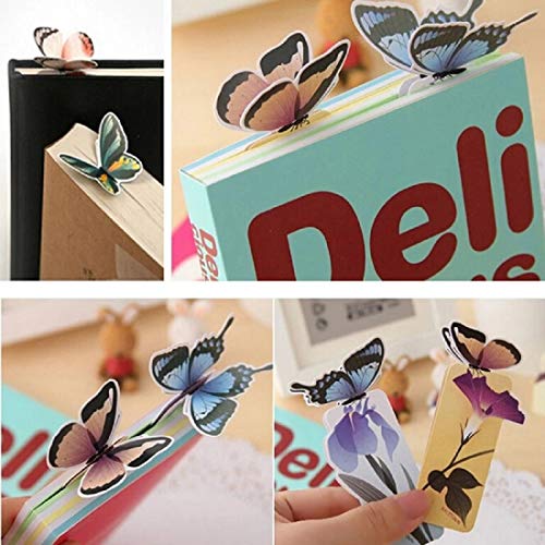 12 Pcs Butterfly Bookmarks, Beautiful Birthday Gift Cute Bookmark