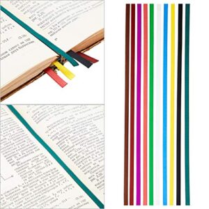 bible ribbon bookmark ribbons replacement ribbons for novel school books (20 pieces)