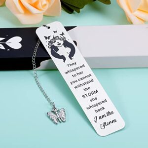 Inspirational Bookmarks for Women Christmas Stocking Stuffers for Female Friend Sister Bookmark for Girls Daughter Book Lovers Reader Birthday Thanksgiving Day Valentines Day Gifts Book Marker for Her