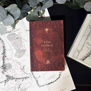 Juniper Books The Hobbit | Special Edition Hardcover Book with Custom Designed Dust Jacket | Author J.R.R. Tolkien