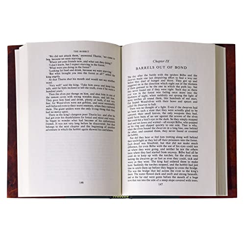 Juniper Books The Hobbit | Special Edition Hardcover Book with Custom Designed Dust Jacket | Author J.R.R. Tolkien