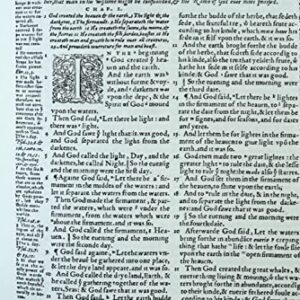 1560 Geneva Bible - First Edition Facsimile Regular Edition - Hardcover - Burgundy