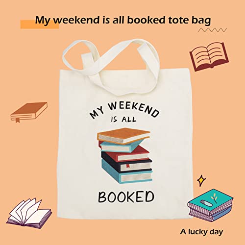 Niduilef Book Lovers Gifts for Women-Birthday Christmas Gifts Box Includes Book Tote Bag, Reading Book Socks, Bookmark,Page Holder,Towel, Flowers for Teacher Friends Family