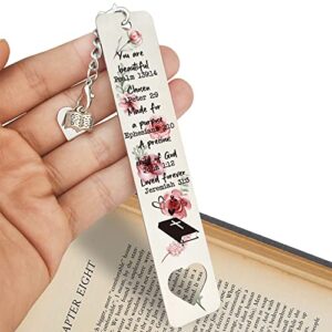 inspirational bookmarks, religious gifts for sister, friends, women, men, book lover, christian gifts for him, her, christmas day gift for book lover, bookworm, colleague-wb53