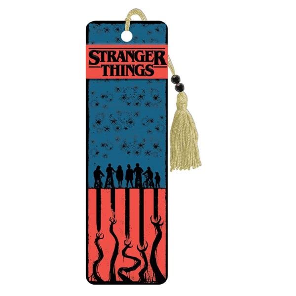 Stranger Things Bookmark Set - Bundle with 3 Collectible Stranger Things Bookmarks Featuring Eleven and More | Stranger Things Merch and Stocking Stuffers