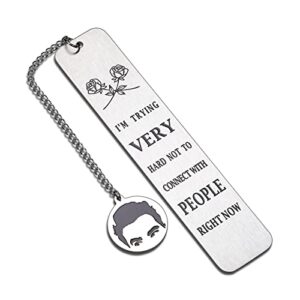 SC TV Show Gifts Bookmark David Merchandise Souvenir for TV Fans Funny Quote Items Bookmark for Book Lovers Humor Birthday Christmas Stocking Stuffers Gift for SC Fans Friends