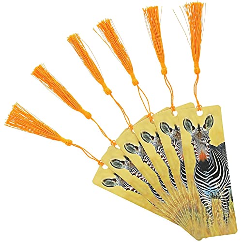 Tassel Bookmark, Wildlife Animal Designs (72 Pack)