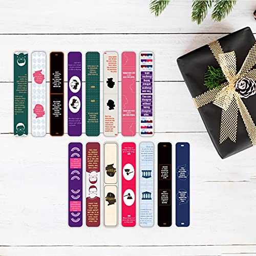 30 Pieces Ruth Bader Ginsburg Magnetic Bookmarks Encouraging Quotes Motivational RBG Bookmarks for Women Positive Magnetic Page Clips for Book Lover Lawyer Judge Feminist Gifts (Magnetic)