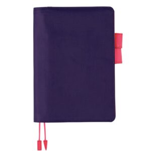hobonichi techo cousin cover [a5 cover only] colors: night flamingo