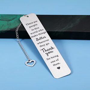 Thank You Gifts for Women Inspirational Employee Appreciation Gifts Bookmark Bulk Gifts for Coworkers Christmas Gifts Leader Boss Lady Birthday Valentines Boss Gifts Farewell Retirement Teacher Nurse