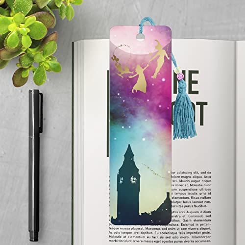 Trends International Peter Pan-Skyline Silhouette Premier Bookmark-with Foil, 2.25 x .022 x 7.25, Multicolor