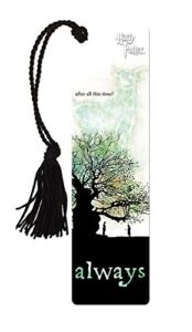 harry potter – severus snape – lily potter – always – after all this time – glossy bookmark with tassel for gifting and collecting