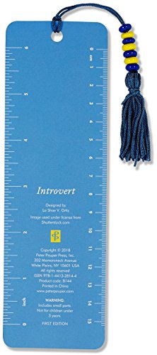 Introvert Beaded Bookmark