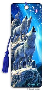 3d royce wolf bookmark- by artgame (northern choir)
