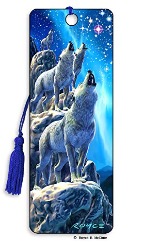 3D Royce Wolf Bookmark- by Artgame (Northern Choir)