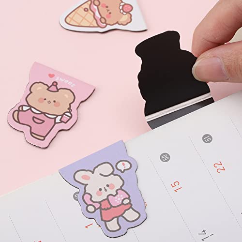 Magnetic Bookmarks 12Pcs Magnet Bookmark Clips for Kids Women