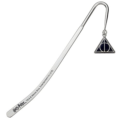 Official Licensed Harry Potter Silver Plated Bookmark (Deathly Hallows)