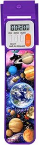 mark-my-time 3d you are here/planets digital bookmark and reading timer