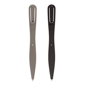 Bobino - Bookmark Pen - Set of 2 (Charcoal and Slate)