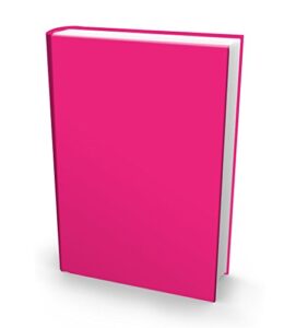 book sox stretchable book cover: jumbo solid pink. fits most hardcover textbooks up to 9″ x 11″. adhesive-free, nylon fabric school book protector. easy to put on. washable & reusable jacket.