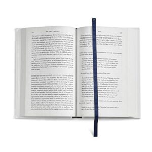 superior essentials clip on ribbon bookmark (blue, 10 pack)