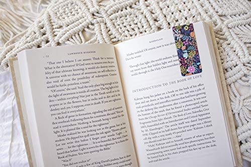 bloom daily planners 3-Pack Magnetic Bookmarks - Mini Snap-in Page Marker Clips for Planners, Books, Journals (2.5” x 1”) - Botanical